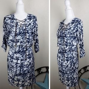 Michael Kors lace up dress